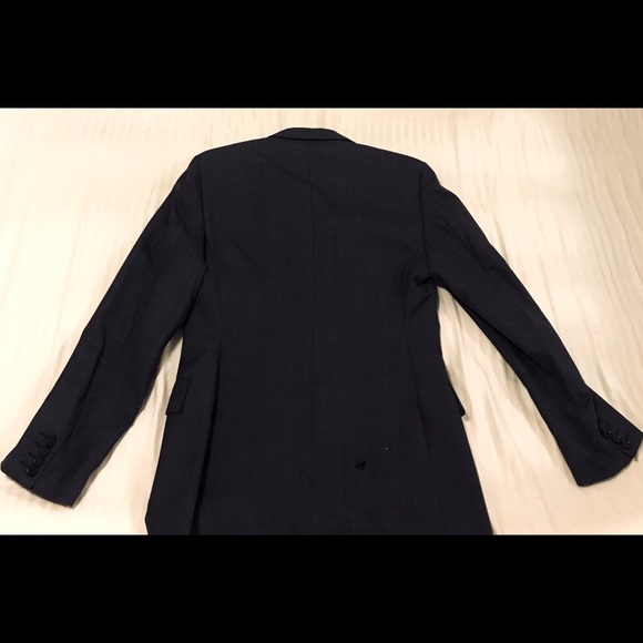 BURBERRY Retro Men’s Slim Skinny Suit Jacket Blazer Size 48R - Picture 10 of 11